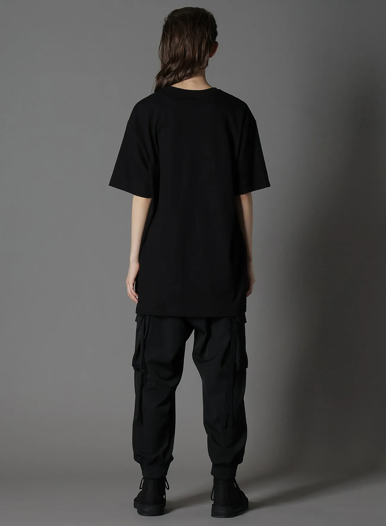 COTTON JERSEY SKULL STRAWBERRY T-SHIRT sold by Yohji Yamamoto product image thumbnail 4