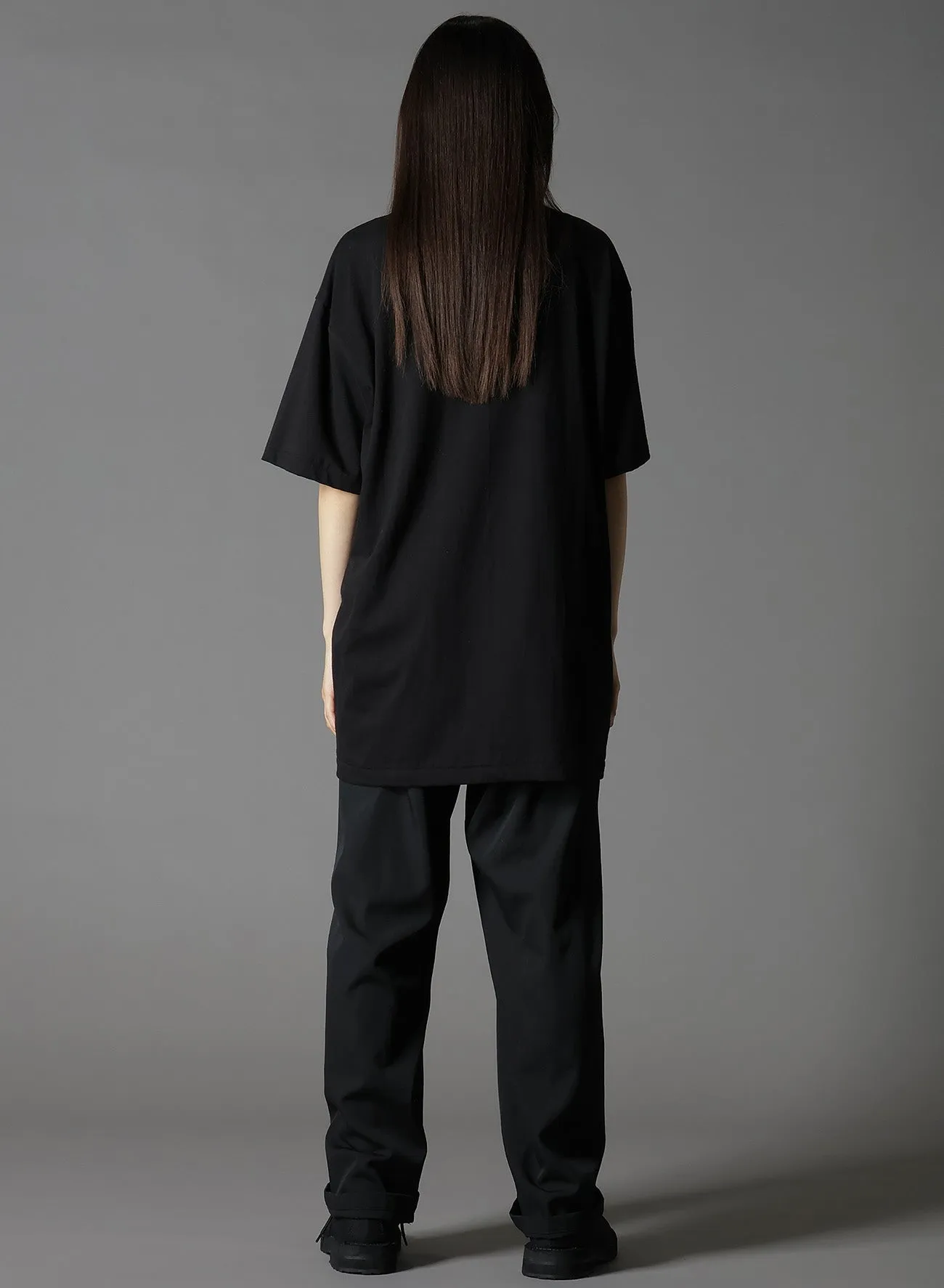 COTTON JERSEY SKULL MONKEY T-SHIRT sold by Yohji Yamamoto product image thumbnail 4
