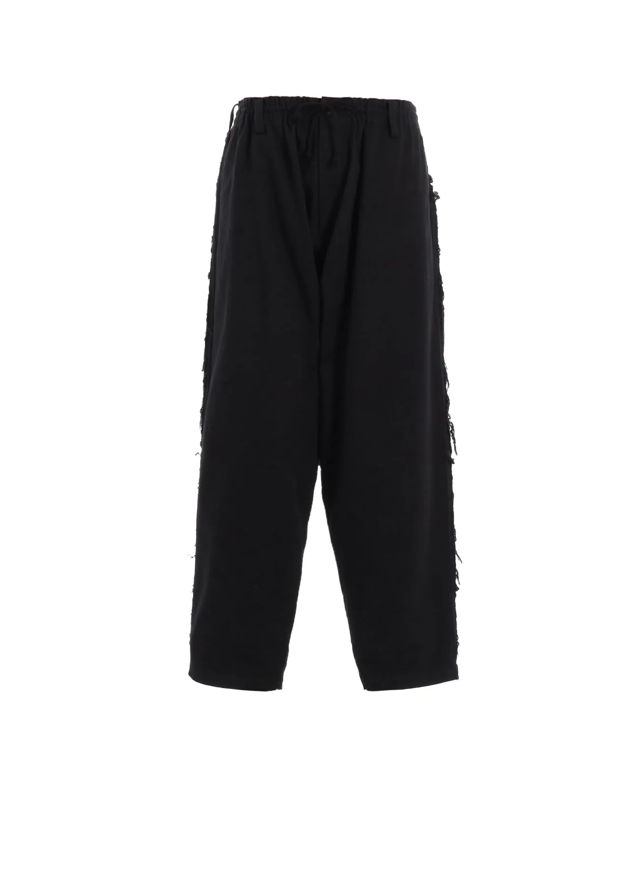 COTTON DRILL CUT-OUT SAROUEL PANTS sold by Yohji Yamamoto