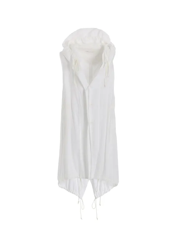 RAYON/CAMBRIC GATHRED BLOUSON sold by Yohji Yamamoto