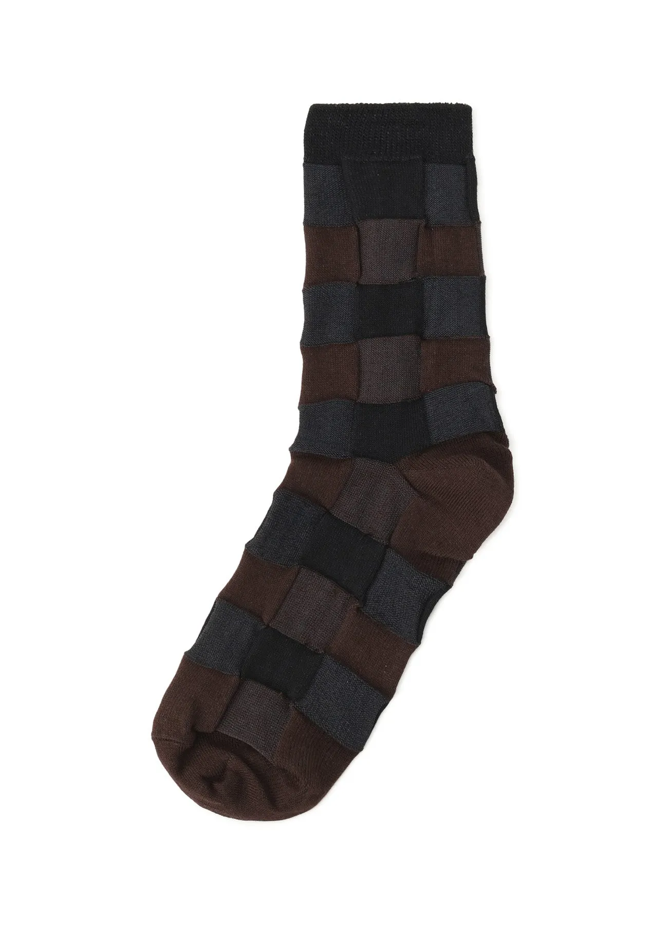 PLAID JACQUARD SOCKS sold by Yohji Yamamoto product image thumbnail 4