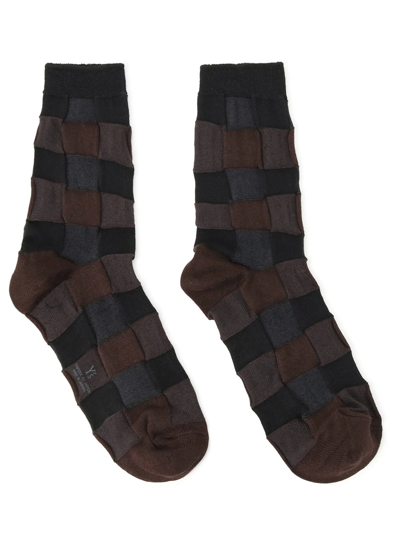 PLAID JACQUARD SOCKS sold by Yohji Yamamoto product image thumbnail 3