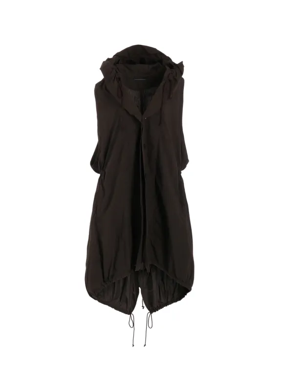 COTTON BROAD GARMENT DYEING GATHERED BLOUSON sold by Yohji Yamamoto