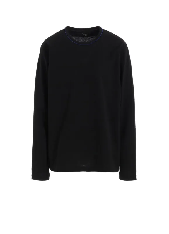 COTON JERSEY Y'S STITCH LONG SLEEVE BIG T sold by Yohji Yamamoto