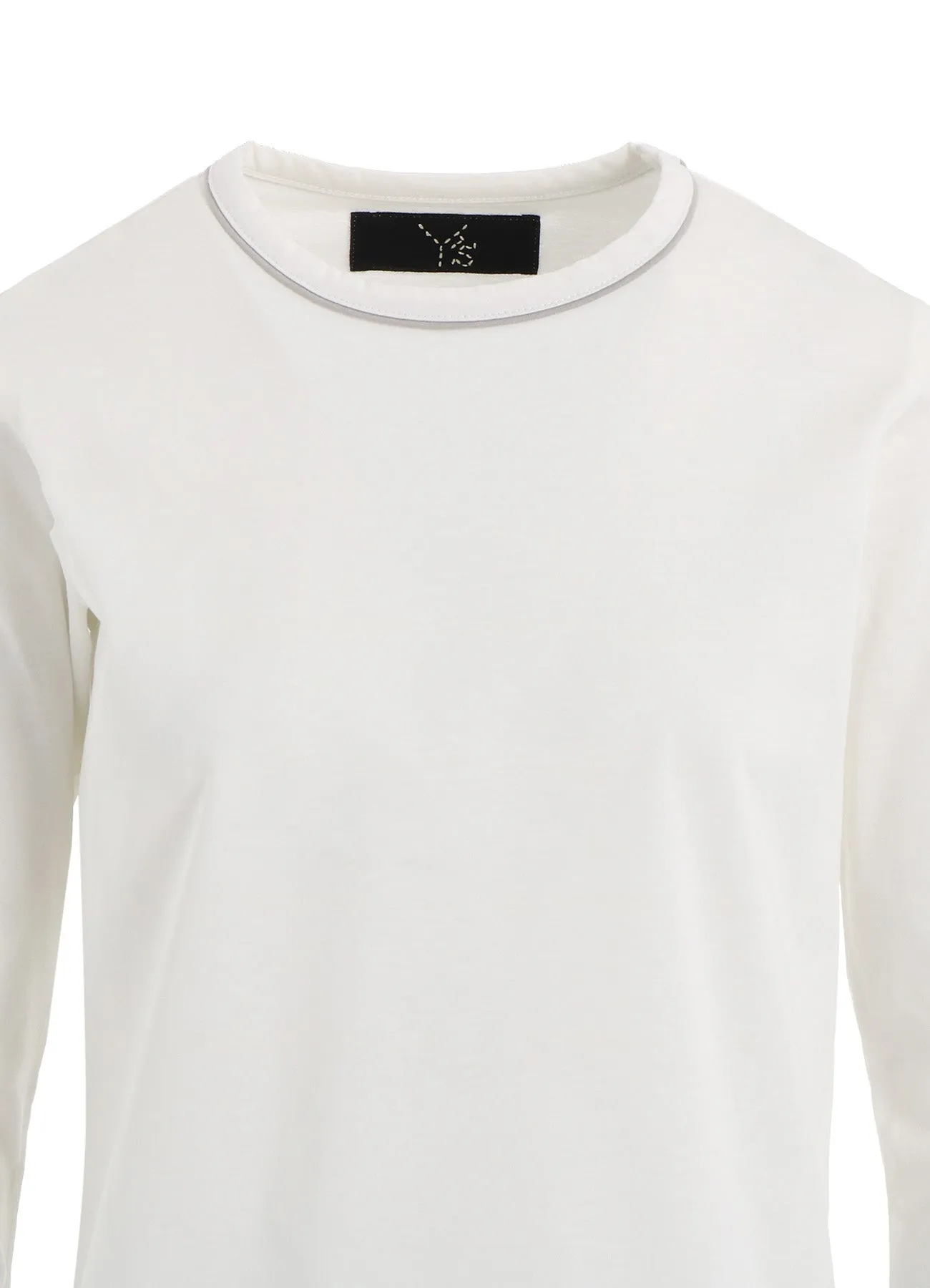 COTON JERSEY Y'S STITCH LONG SLEEVE T sold by Yohji Yamamoto product image thumbnail 5