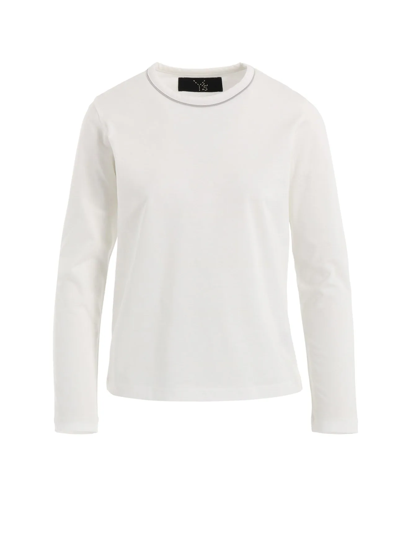 COTON JERSEY Y'S STITCH LONG SLEEVE T sold by Yohji Yamamoto