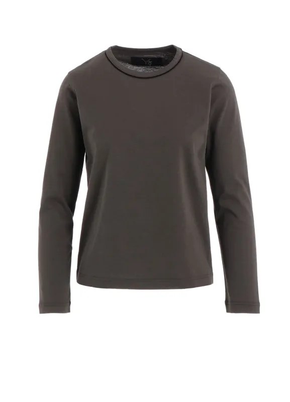 COTON JERSEY Y'S STITCH LONG SLEEVE T sold by Yohji Yamamoto