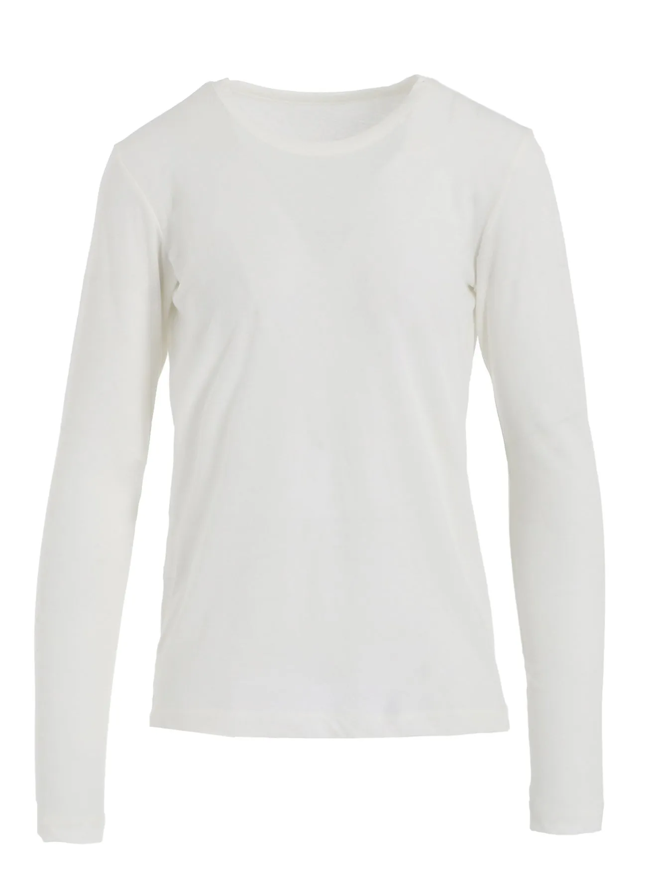 HARD TWISTED JERSEY ROUND NECK LONG SLEEVE T sold by Yohji Yamamoto product image thumbnail 2