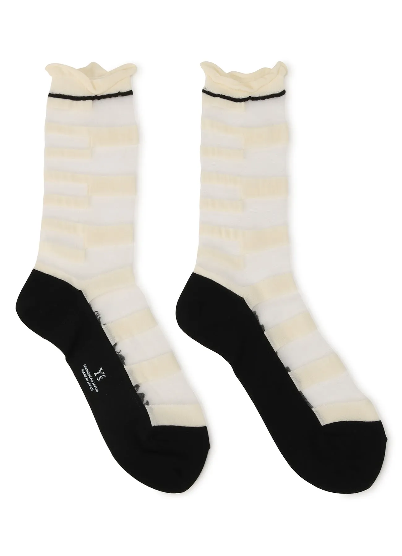 STRIPE SOCKS sold by Yohji Yamamoto product image thumbnail 3