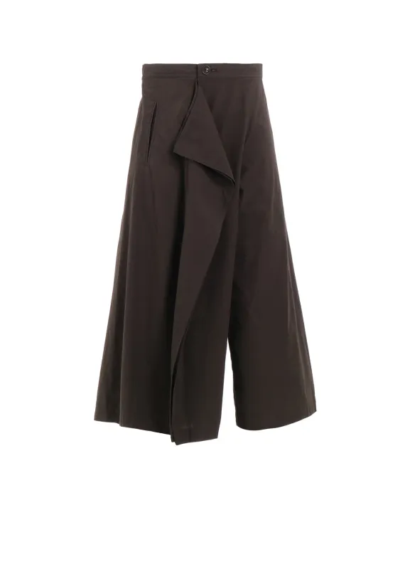 COTTON BROAD GARMENT DYEING SKIRT PANTS sold by Yohji Yamamoto