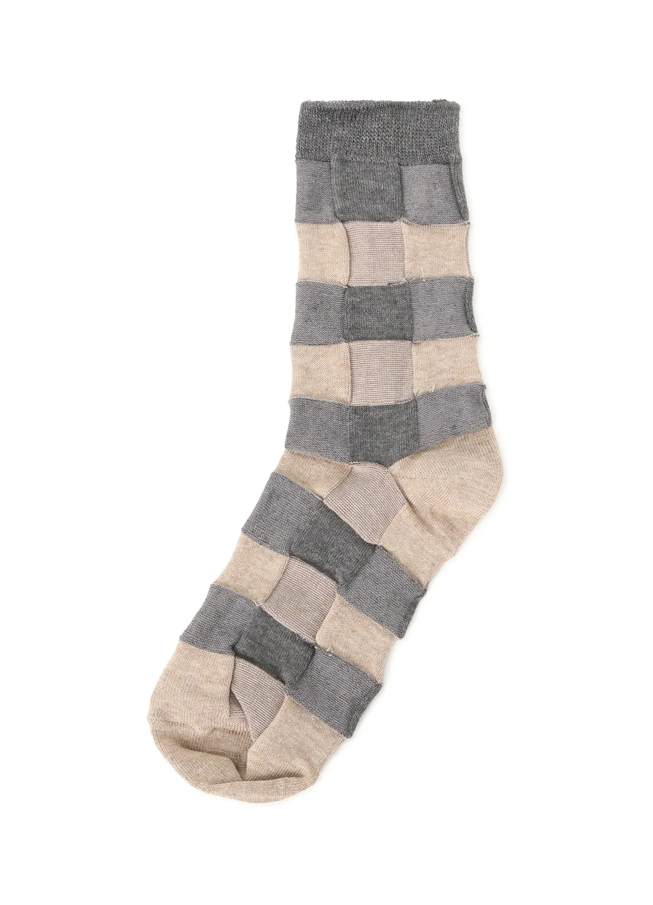 PLAID JACQUARD SOCKS sold by Yohji Yamamoto product image thumbnail 4