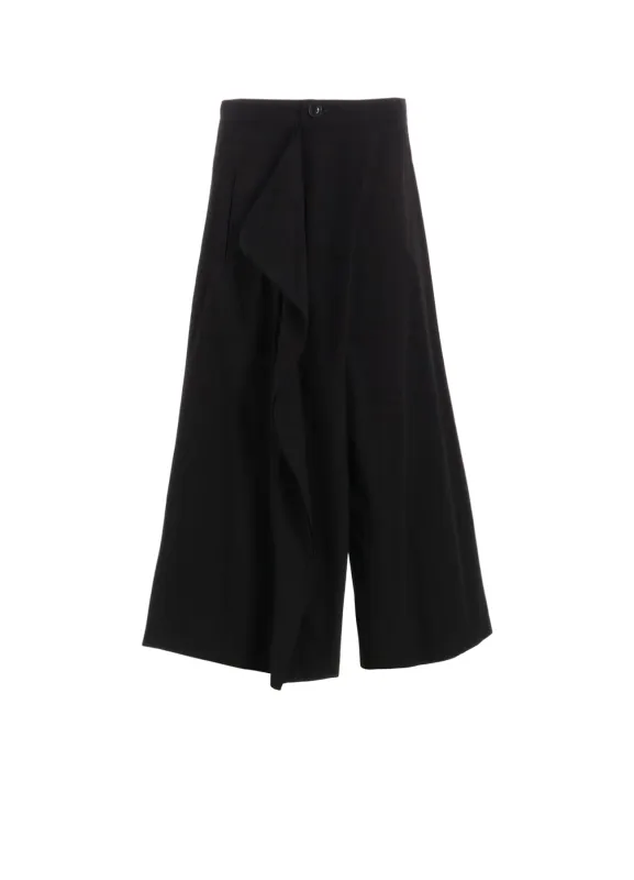 COTTON BROAD GARMENT DYEING SKIRT PANTS sold by Yohji Yamamoto