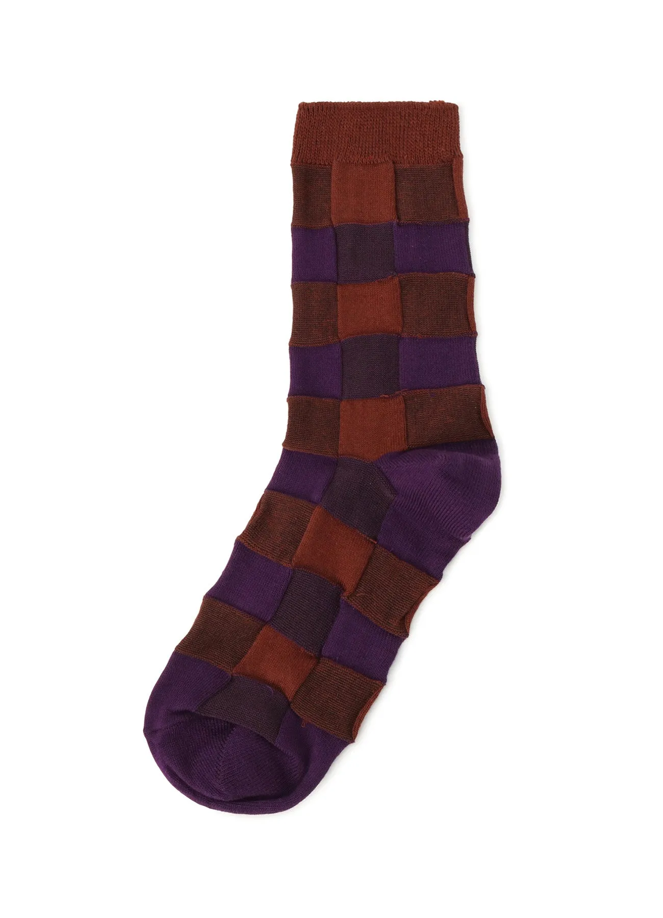 PLAID JACQUARD SOCKS sold by Yohji Yamamoto product image thumbnail 4