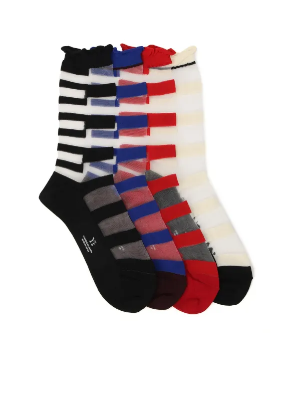 STRIPE SOCKS sold by Yohji Yamamoto