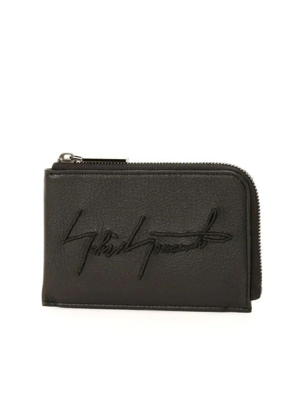 Signature short wallet sold by Yohji Yamamoto