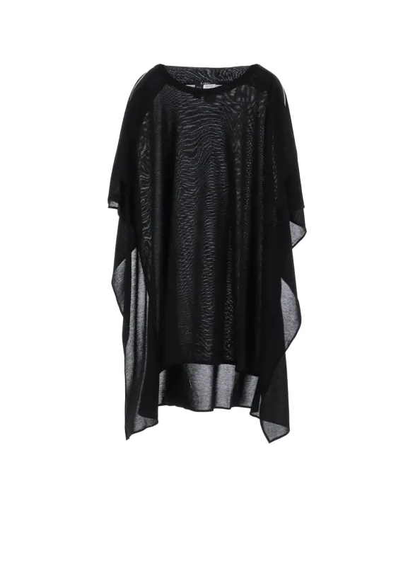 PARALLELED PLAIN STITCH SQUARE ZIP DRESS sold by Yohji Yamamoto