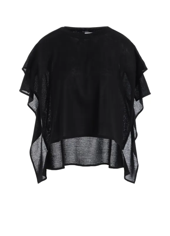 PARALLELED PLAIN STITCHSQUARE ZIP T-SHIRT sold by Yohji Yamamoto