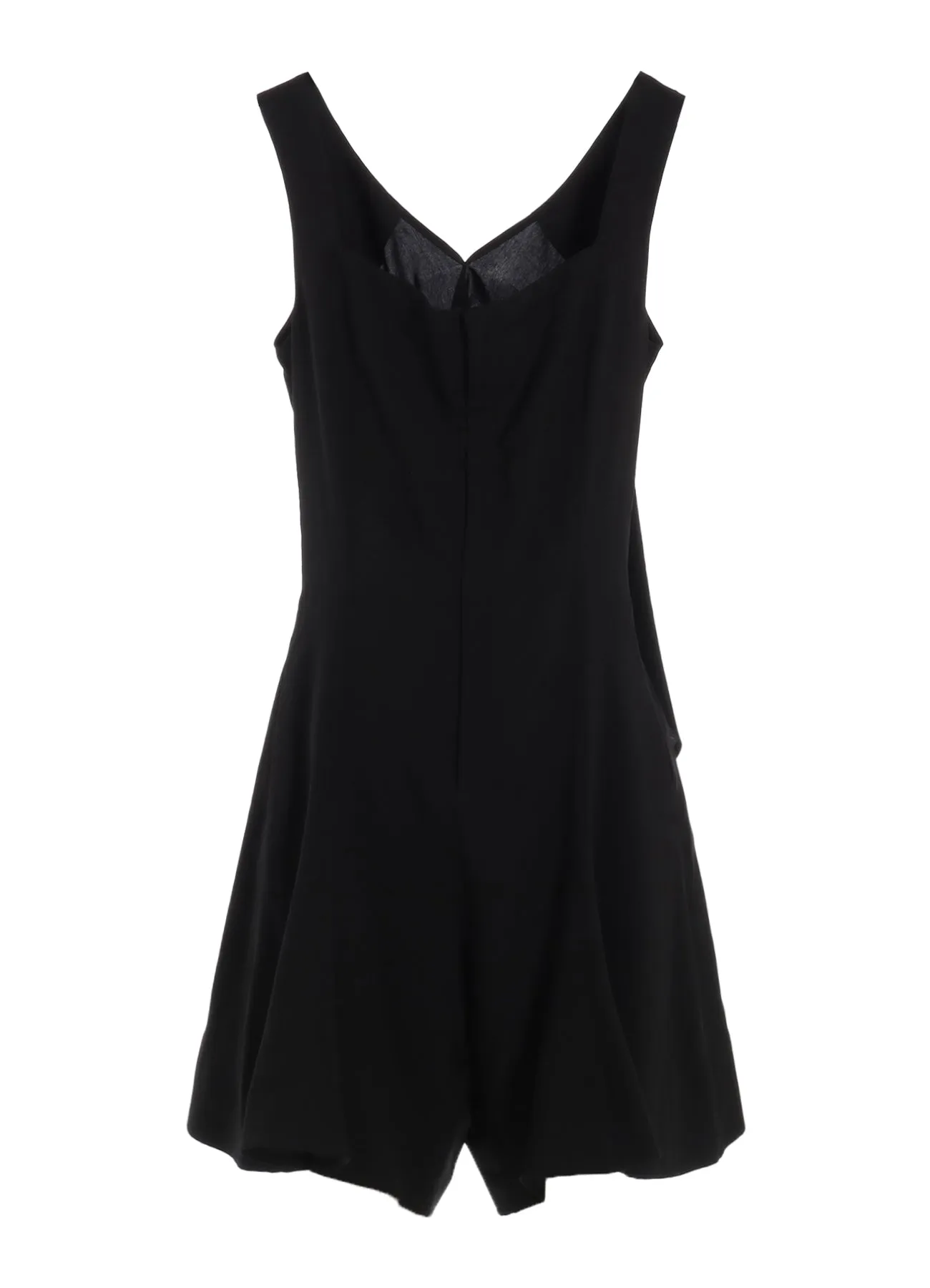 HARD TWIST GABARDINE BACK RIBBON SHORT OVEALLS sold by Yohji Yamamoto product image thumbnail 2