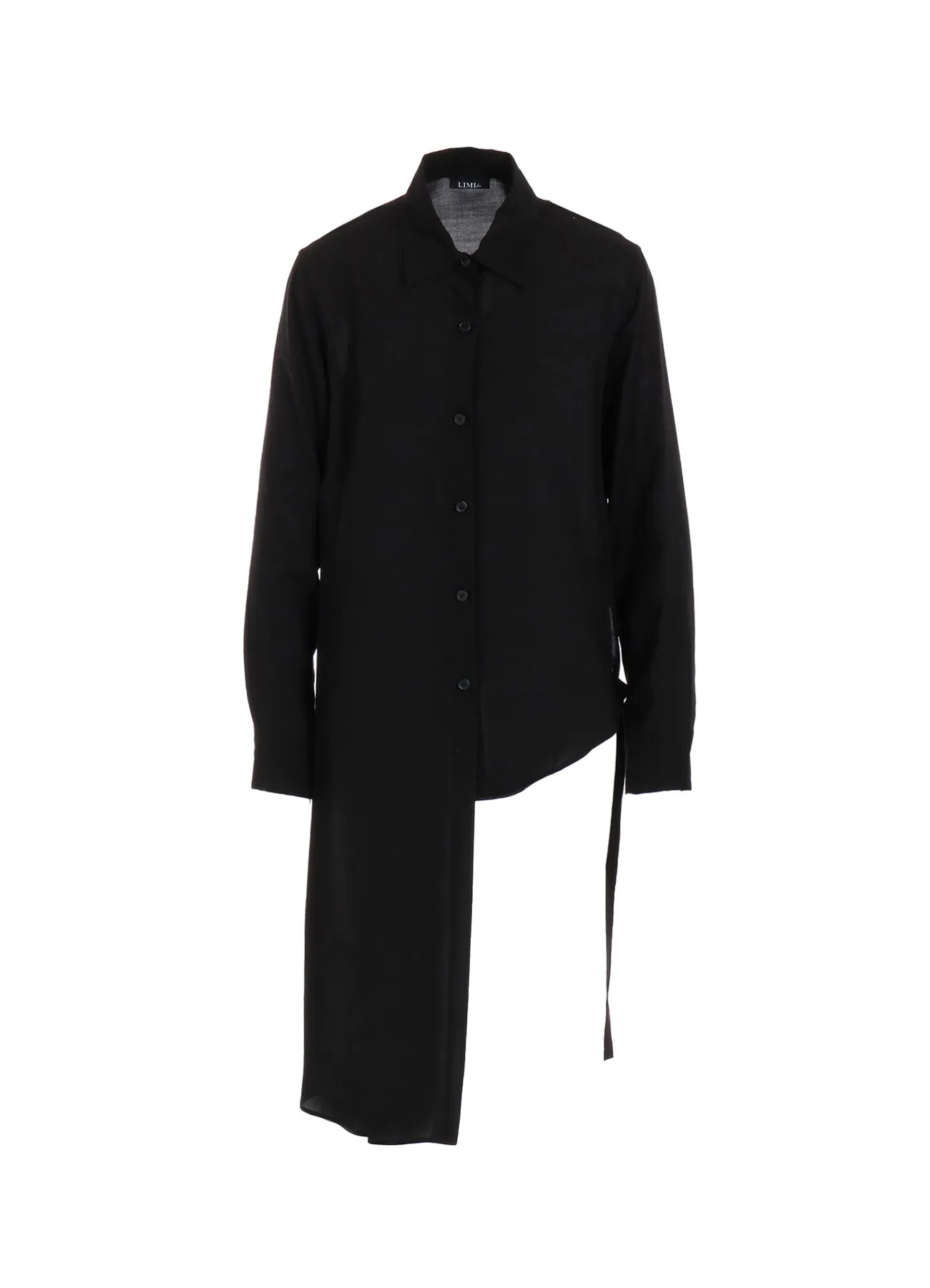 SOFT LAWN ASYMME SLIT SHIRT sold by Yohji Yamamoto