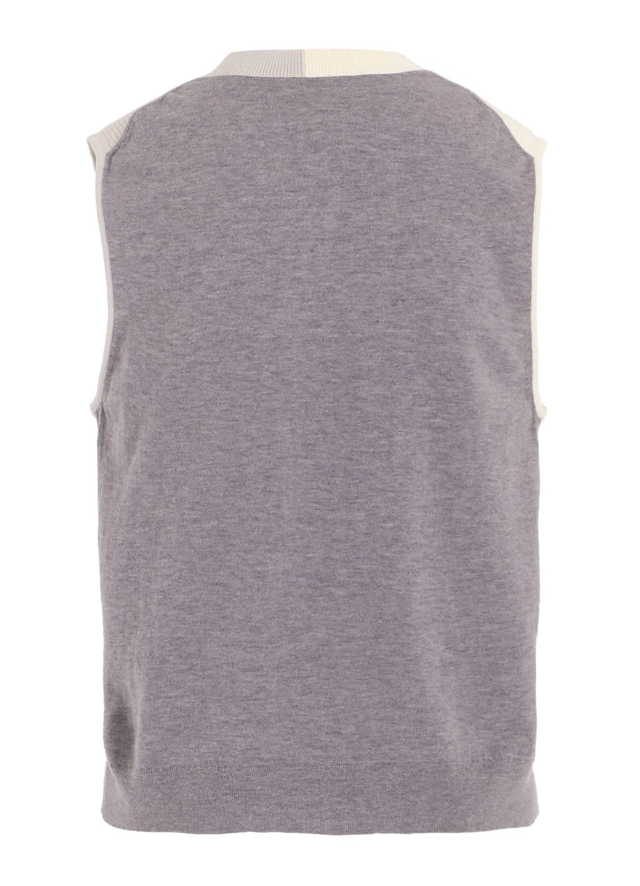 MIX KNIT VEST sold by Yohji Yamamoto product image thumbnail 4