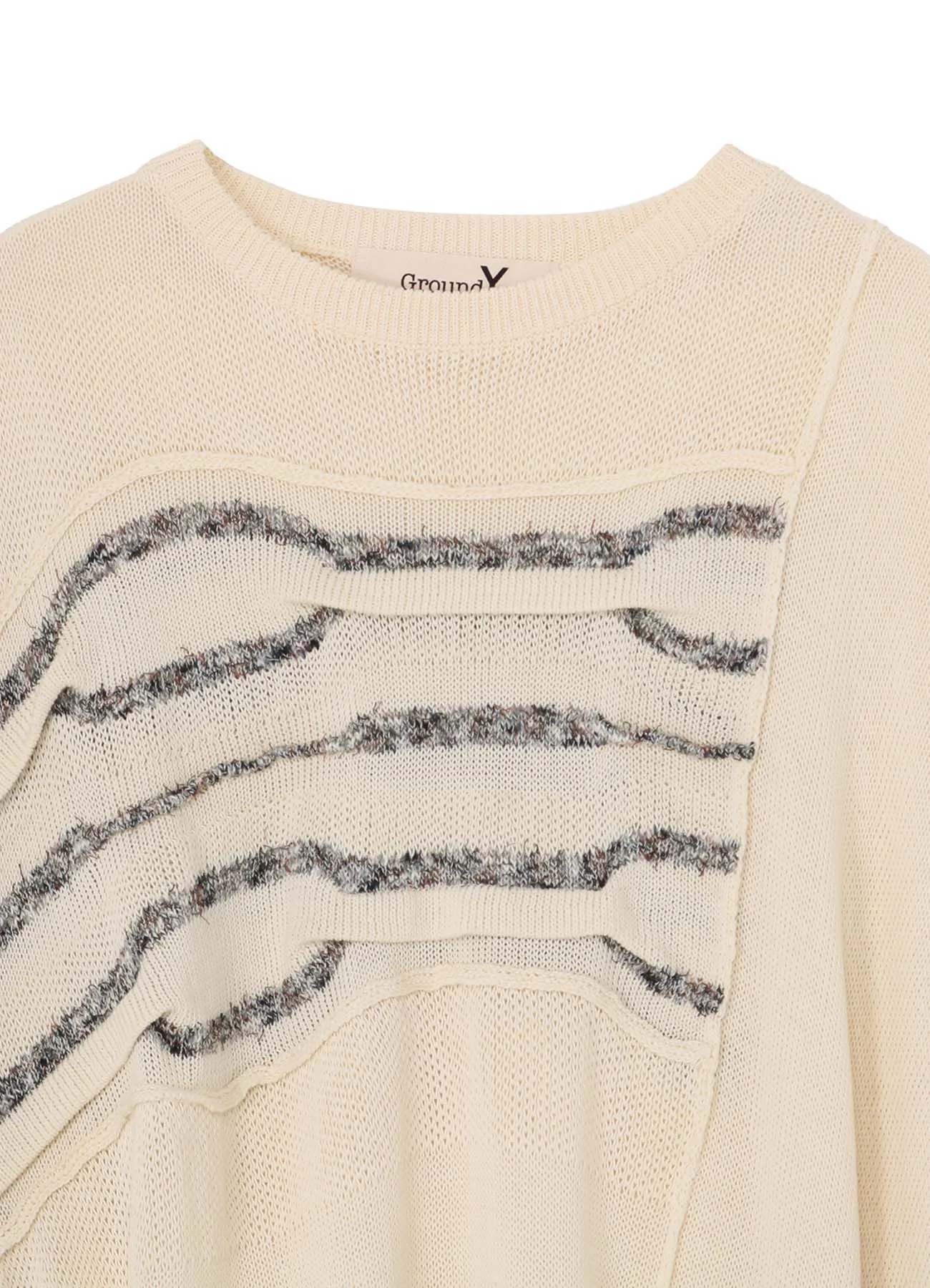 HI TWIST COTTON ORVER SIZE KNIT sold by Yohji Yamamoto product image thumbnail 4