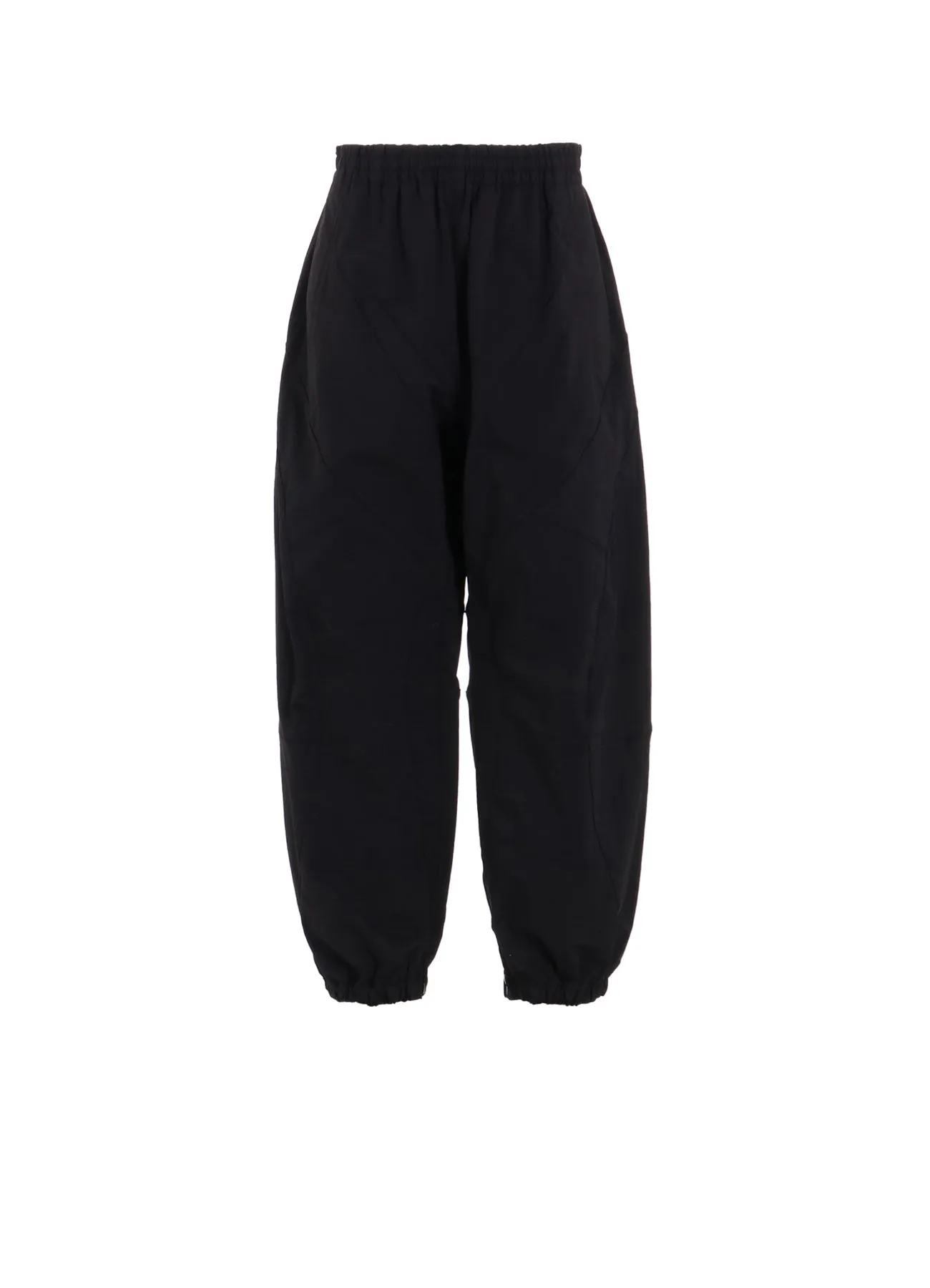 RECYCLE TASLAN NYLON GABARDINE PANEL PANTS sold by Yohji Yamamoto