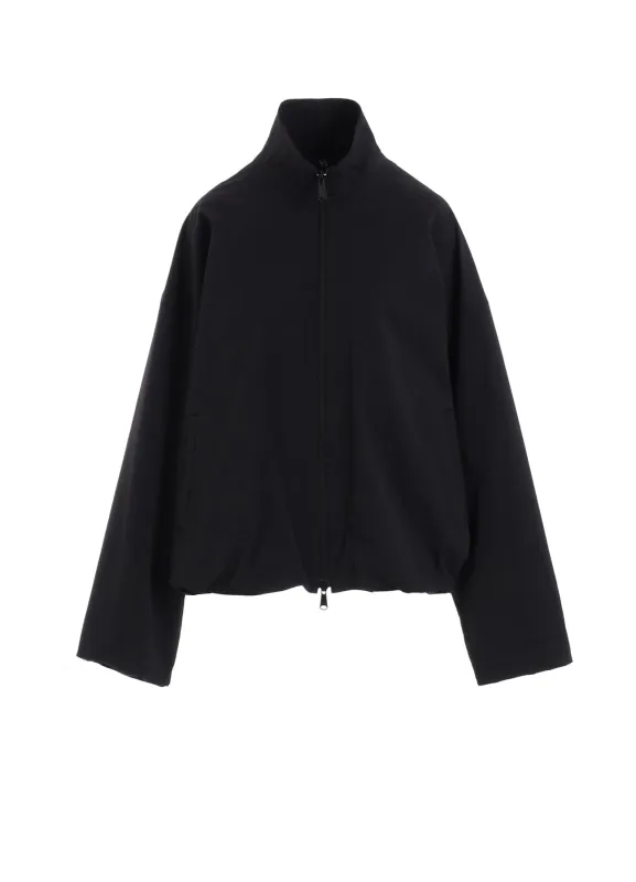 RECYCLE TASLAN NYLON GABARDINE STAND COLLAR BLOUSON sold by Yohji Yamamoto