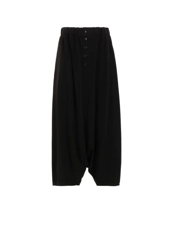 TA/PE SUPER VIYON TUSSER SARROUEL PANTS B sold by Yohji Yamamoto