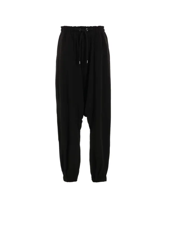 TA/PE SUPER VIYON TUSSER SARROUEL PANTS A sold by Yohji Yamamoto