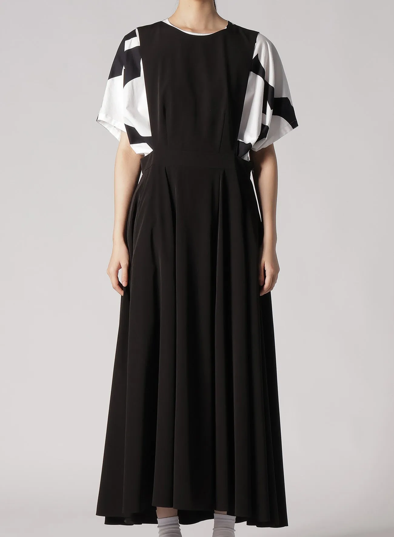 TA/PE SUPER VIYON TUSSER JUMPER SKIRT sold by Yohji Yamamoto product image thumbnail 4