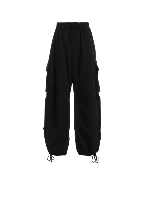 COTTON DRILL ARMY TECHNO PANTS sold by Yohji Yamamoto