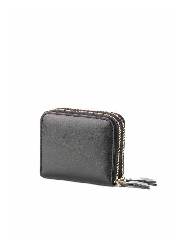 SPLIT LEATHER ZIPPER WALLET sold by Yohji Yamamoto