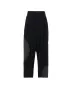 WASHER WOOL GABARDINE CUT-OUT STRIPED PANTS sold by Yohji Yamamoto