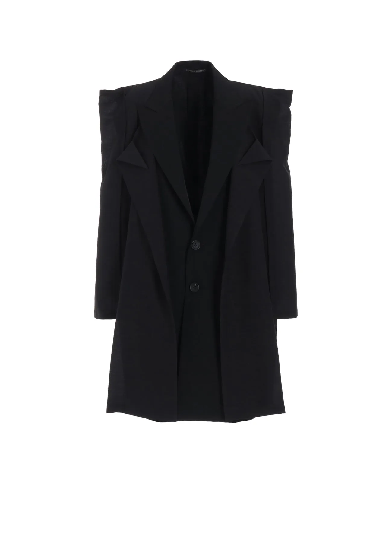 <100/1>+<101/1> BOX SILHOUETTE JACKET sold by Yohji Yamamoto