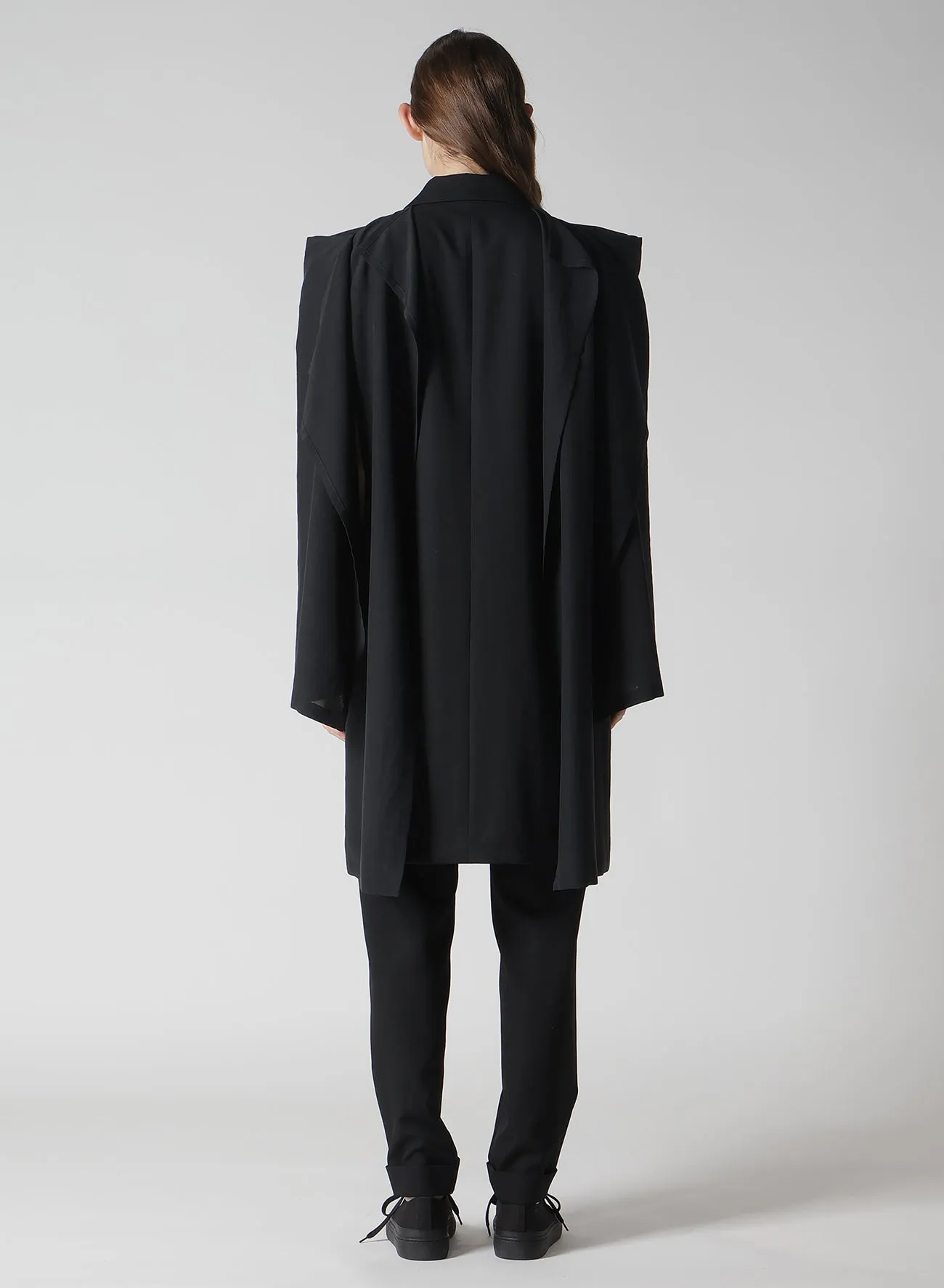 <100/1>+<101/1> BOX SILHOUETTE JACKET sold by Yohji Yamamoto product image thumbnail 5