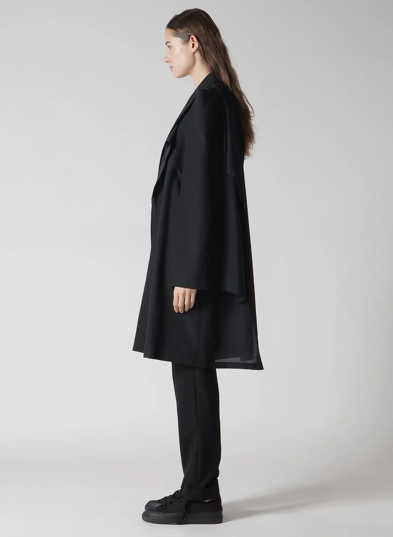 <100/1>+<101/1> BOX SILHOUETTE JACKET sold by Yohji Yamamoto product image thumbnail 4
