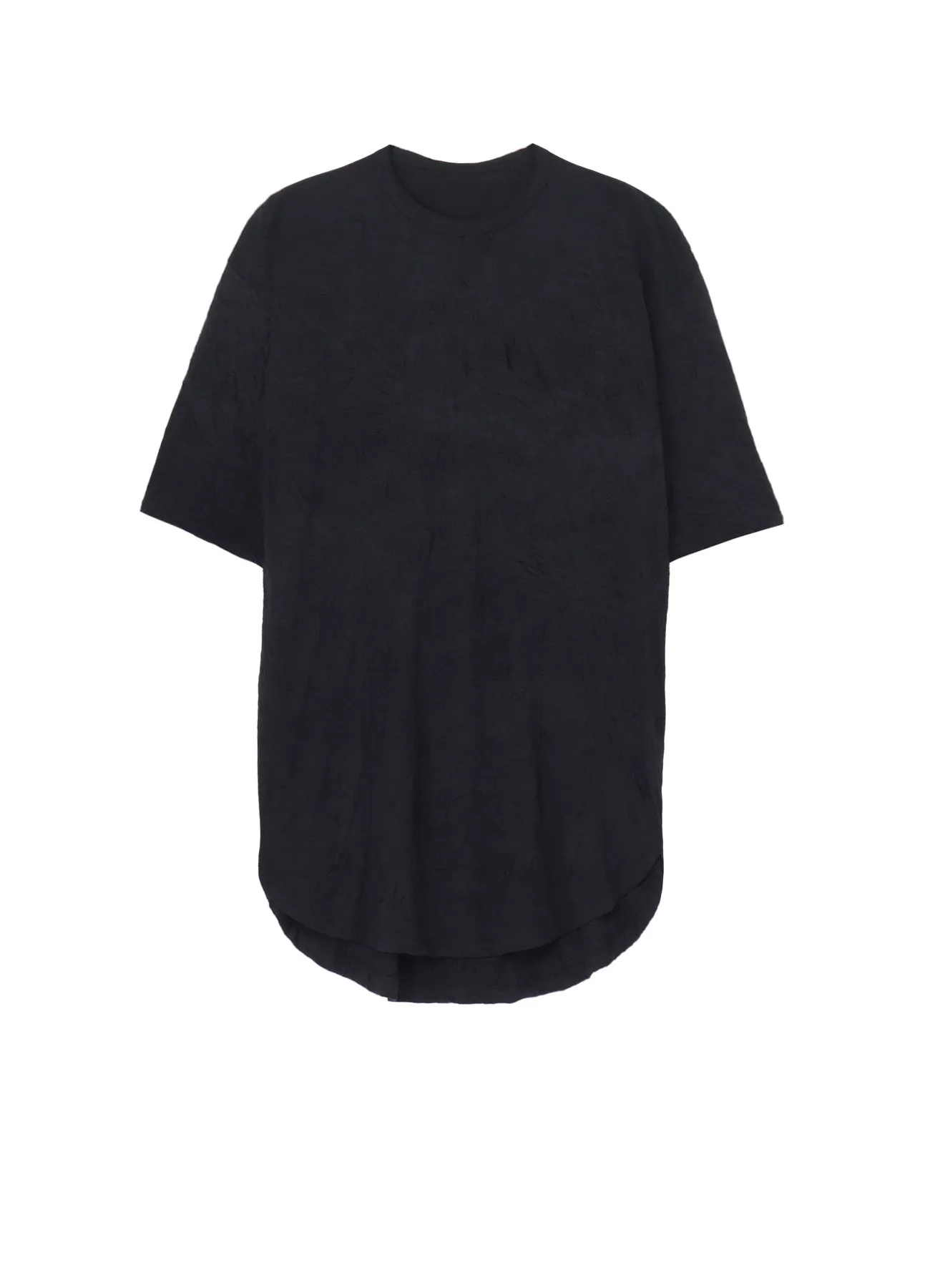 CATCH WASHER HEM ROUND JUMBO SHORT SLEEVES T-SHIRT sold by Yohji Yamamoto
