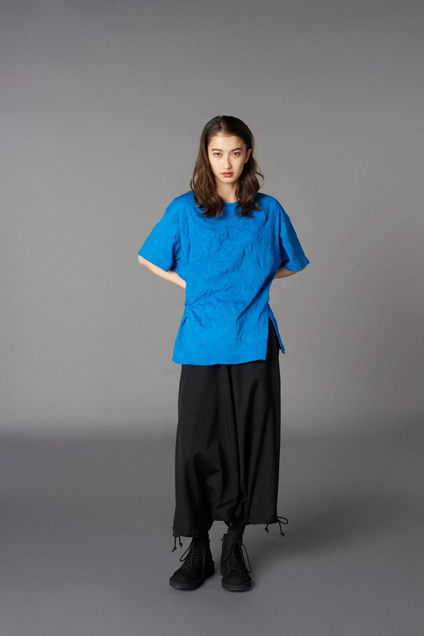 CATCH WASHER MIX TIERED T-SHIRT sold by Yohji Yamamoto product image thumbnail 2