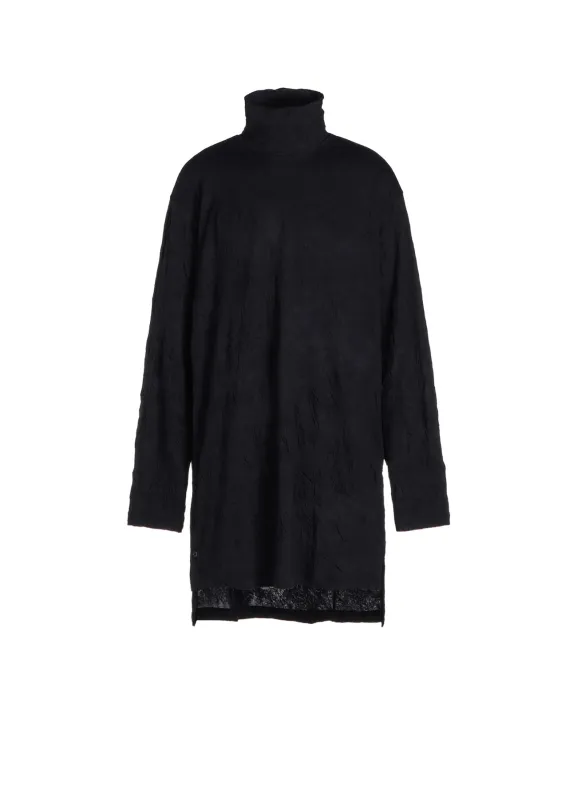 CATCH WASHER RIGHT BUTTON-OPENING BIG TURTLENECK sold by Yohji Yamamoto