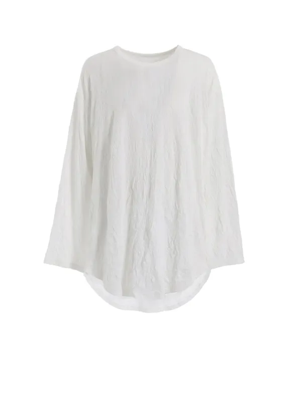 CATCH WASHER HEM ROUND JUMBO LONG SLEEVES T-SHIRT sold by Yohji Yamamoto