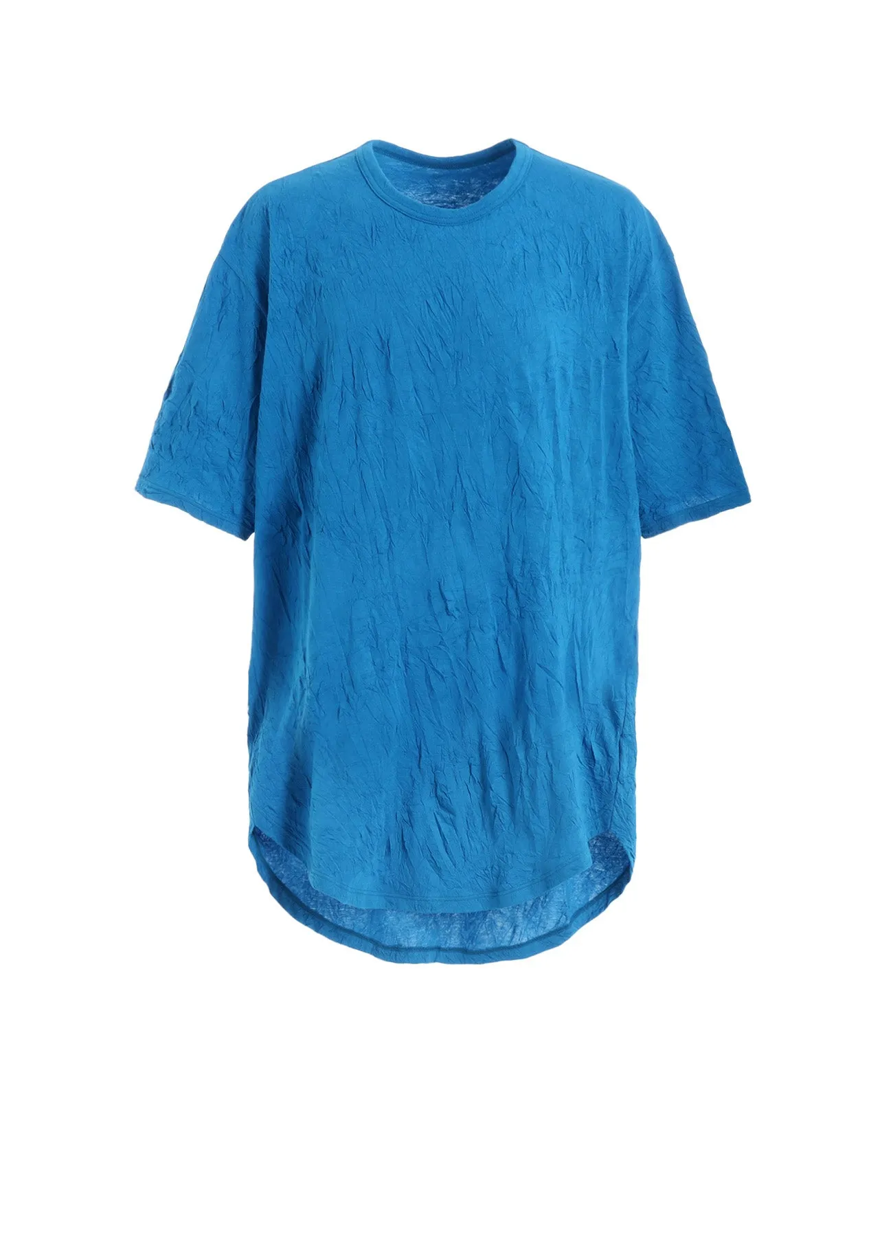 CATCH WASHER HEM ROUND JUMBO SHORT SLEEVES T-SHIRT sold by Yohji Yamamoto
