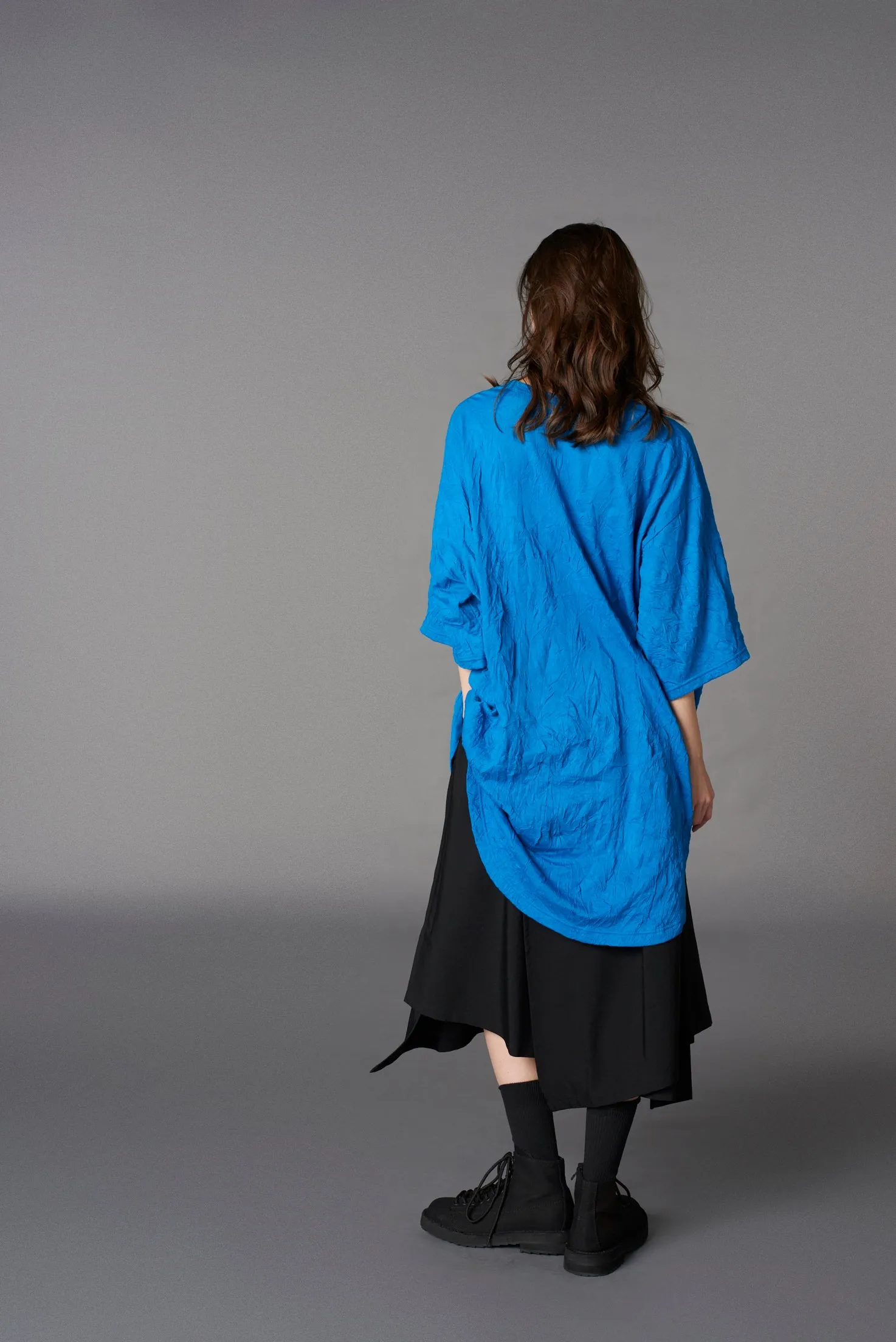 CATCH WASHER HEM ROUND JUMBO SHORT SLEEVES T-SHIRT sold by Yohji Yamamoto product image thumbnail 4