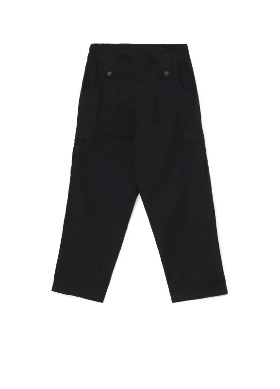 COTTON KATSURAGI HIGH WAIST CARGO PANTS made by Yohji Yamamoto