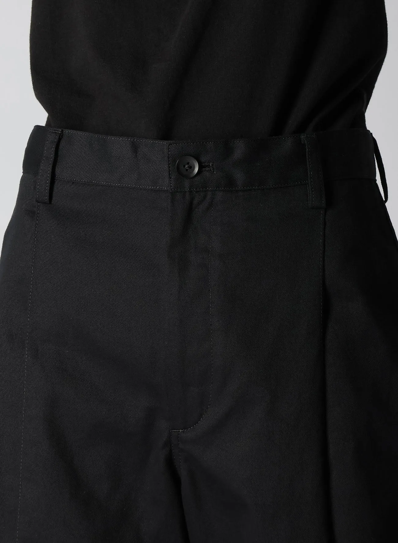 COTTON KATSURAGI SIDE STRIPE PAINTER PANTS sold by Yohji Yamamoto product image thumbnail 4