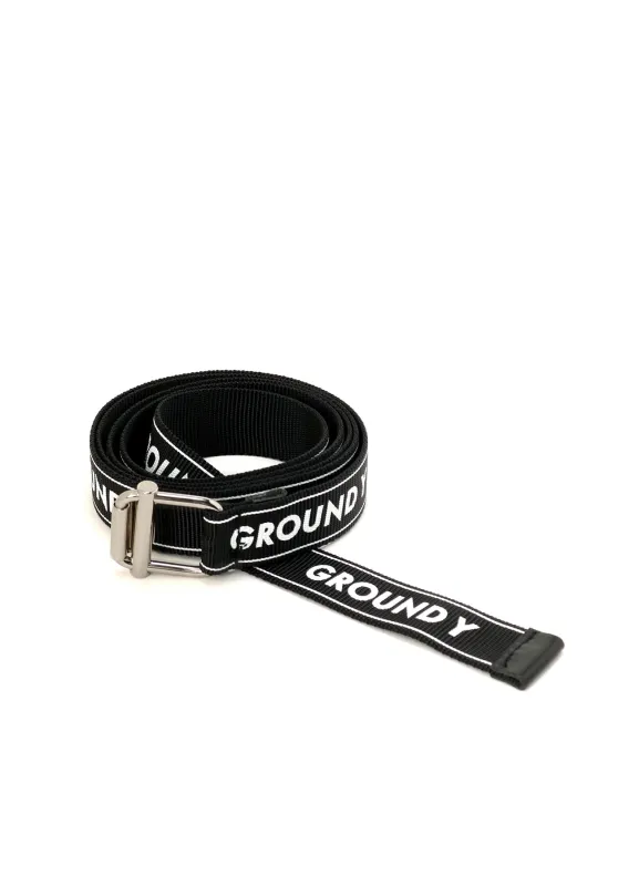 GROUND Y LOGO TAPE BELT made by Yohji Yamamoto