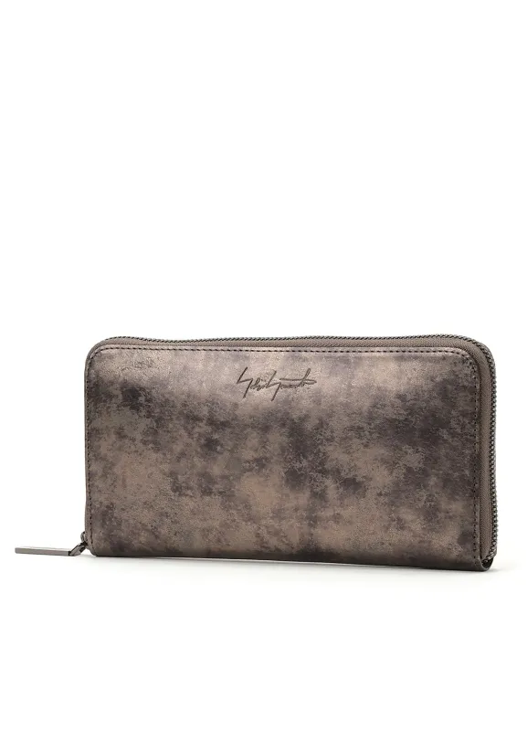 Round wallet sold by Yohji Yamamoto