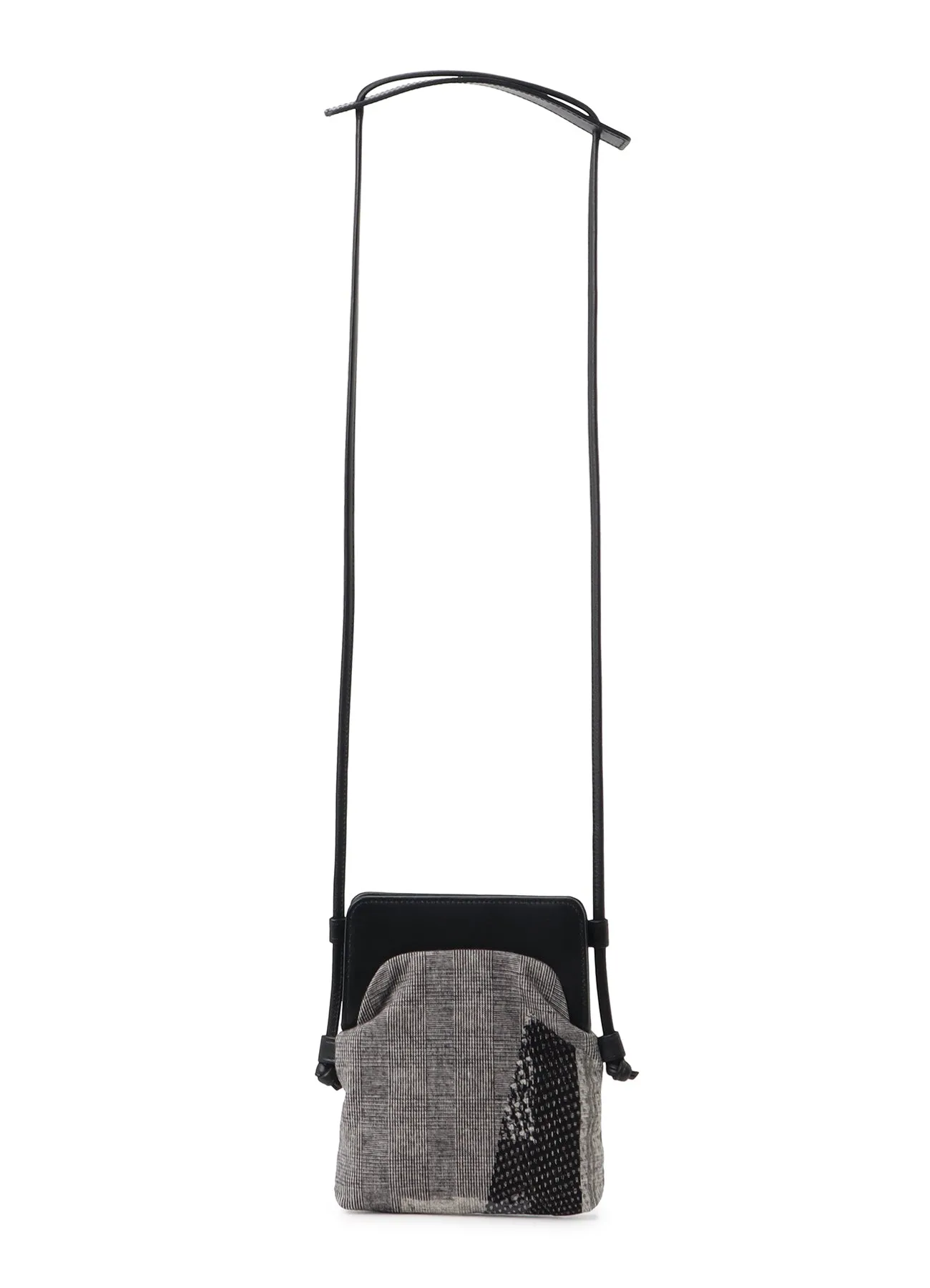 Y'S COLLAGE PRINT METAL CLASP BAG S sold by Yohji Yamamoto product image thumbnail 4