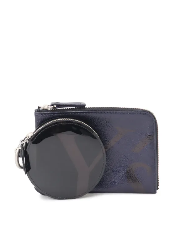LEATHER/PVC Y'S DOUBLE POUCH sold by Yohji Yamamoto