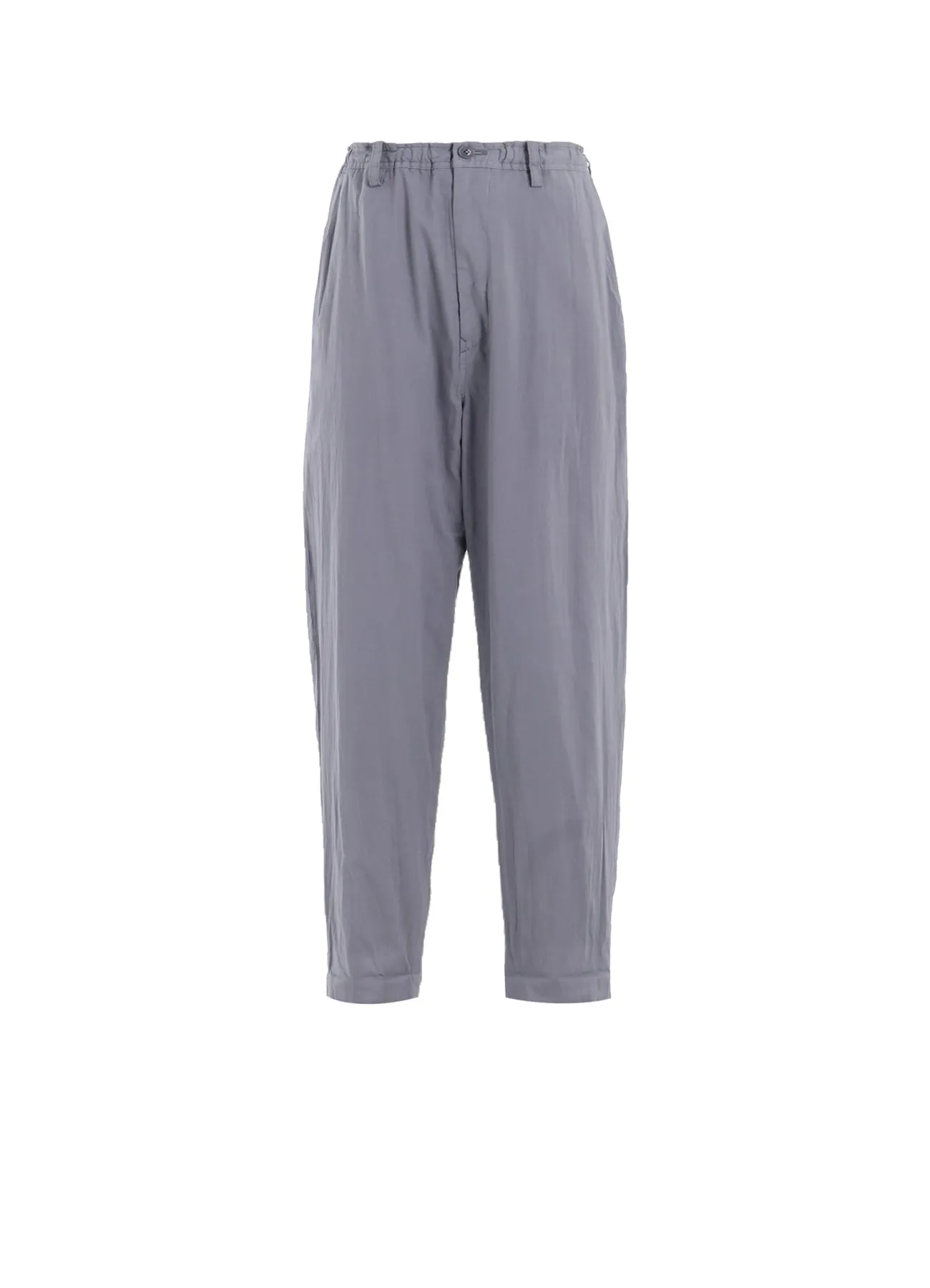 COTTON LAWN GARMENT DYE SLIM PANTS sold by Yohji Yamamoto