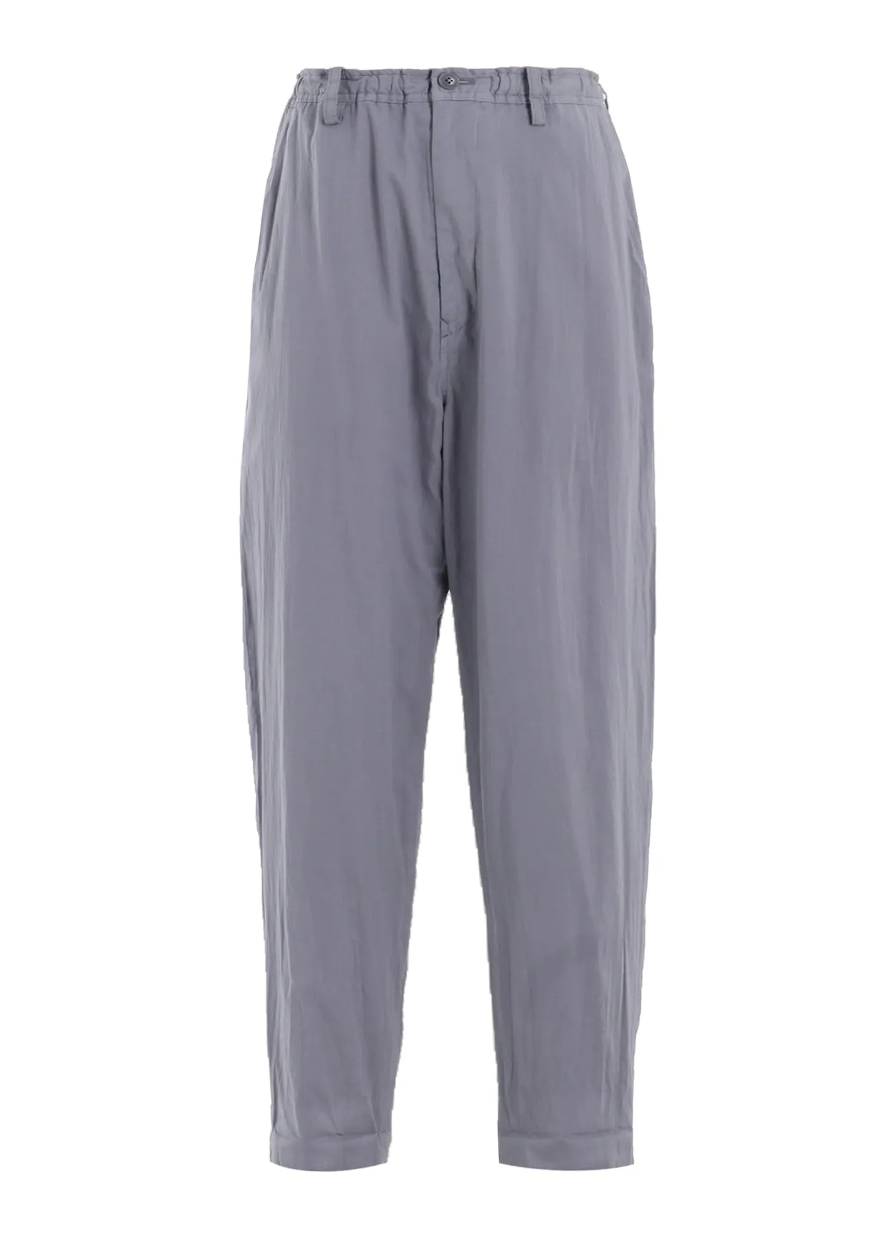 COTTON LAWN GARMENT DYE SLIM PANTS sold by Yohji Yamamoto product image thumbnail 2